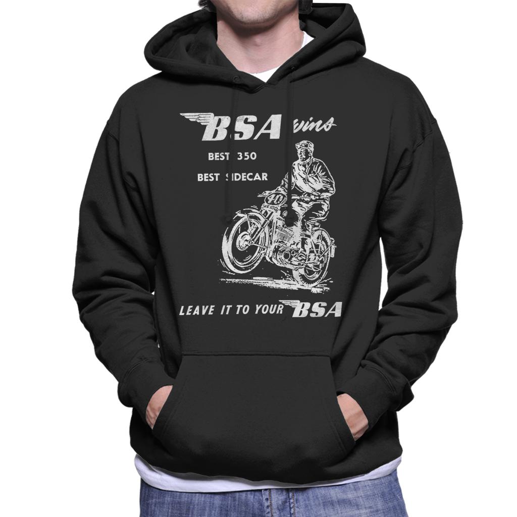 BSA Best Sidecar Men's Hooded Sweatshirt-ALL + EVERY