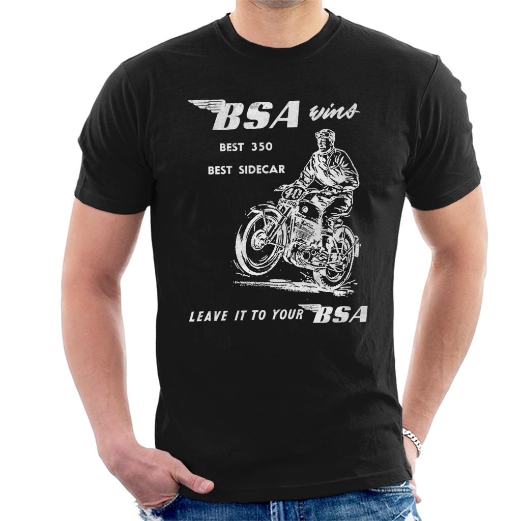 BSA Best Sidecar Men's T-Shirt-ALL + EVERY