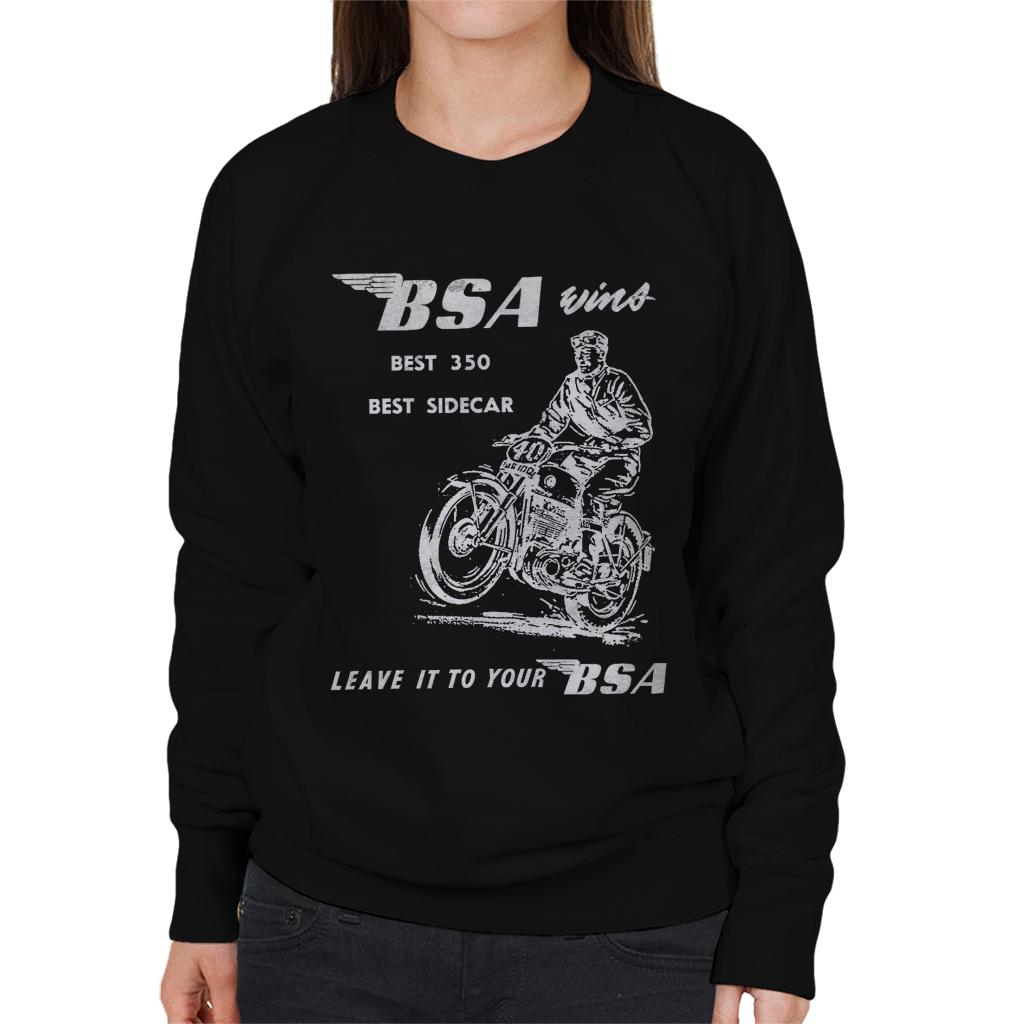 BSA Best Sidecar Women's Sweatshirt-ALL + EVERY