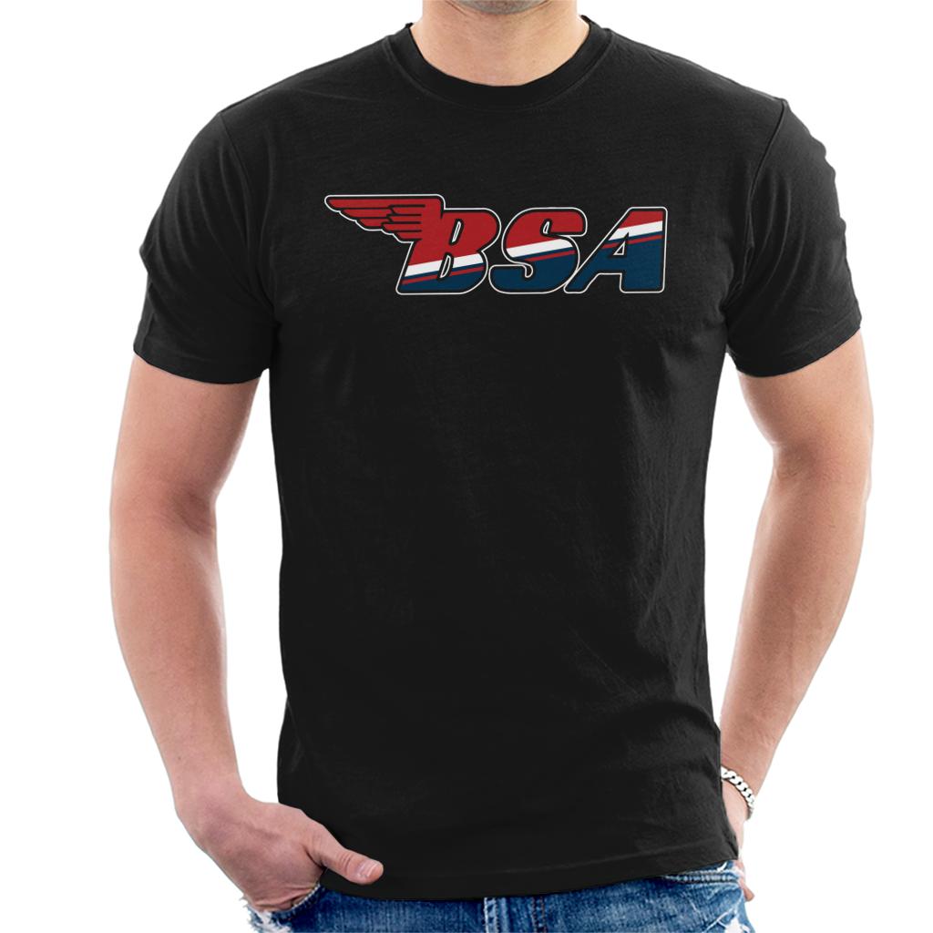 BSA Union Jack Logo Men's T-Shirt-ALL + EVERY