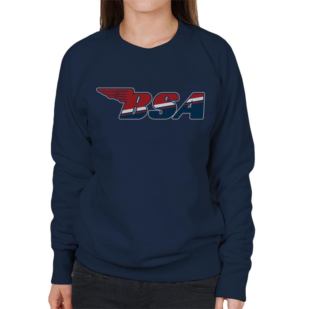 BSA Union Jack Logo Women's Sweatshirt-ALL + EVERY