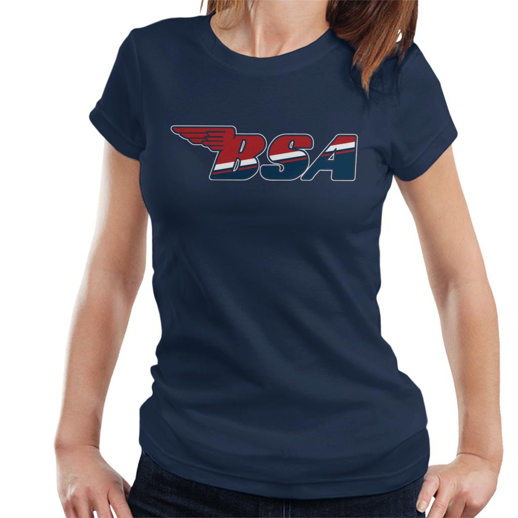 BSA Union Jack Logo Women's T-Shirt-ALL + EVERY