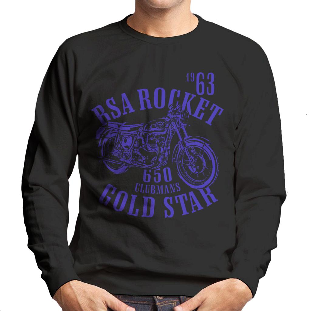 BSA Rocket 650 Clubmans Gold Star Men's Sweatshirt