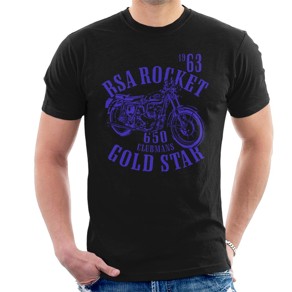 BSA Rocket 650 Clubmans Gold Star Men's T-Shirt