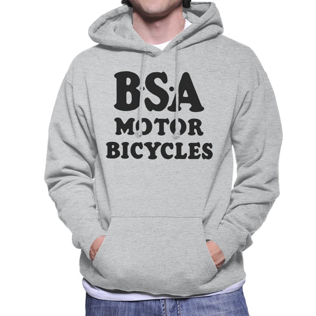 BSA Motor Bicycles Men's Hooded Sweatshirt-ALL + EVERY