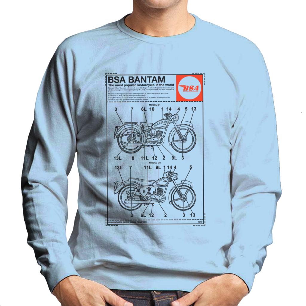 BSA Bantam Model Men's Sweatshirt-ALL + EVERY