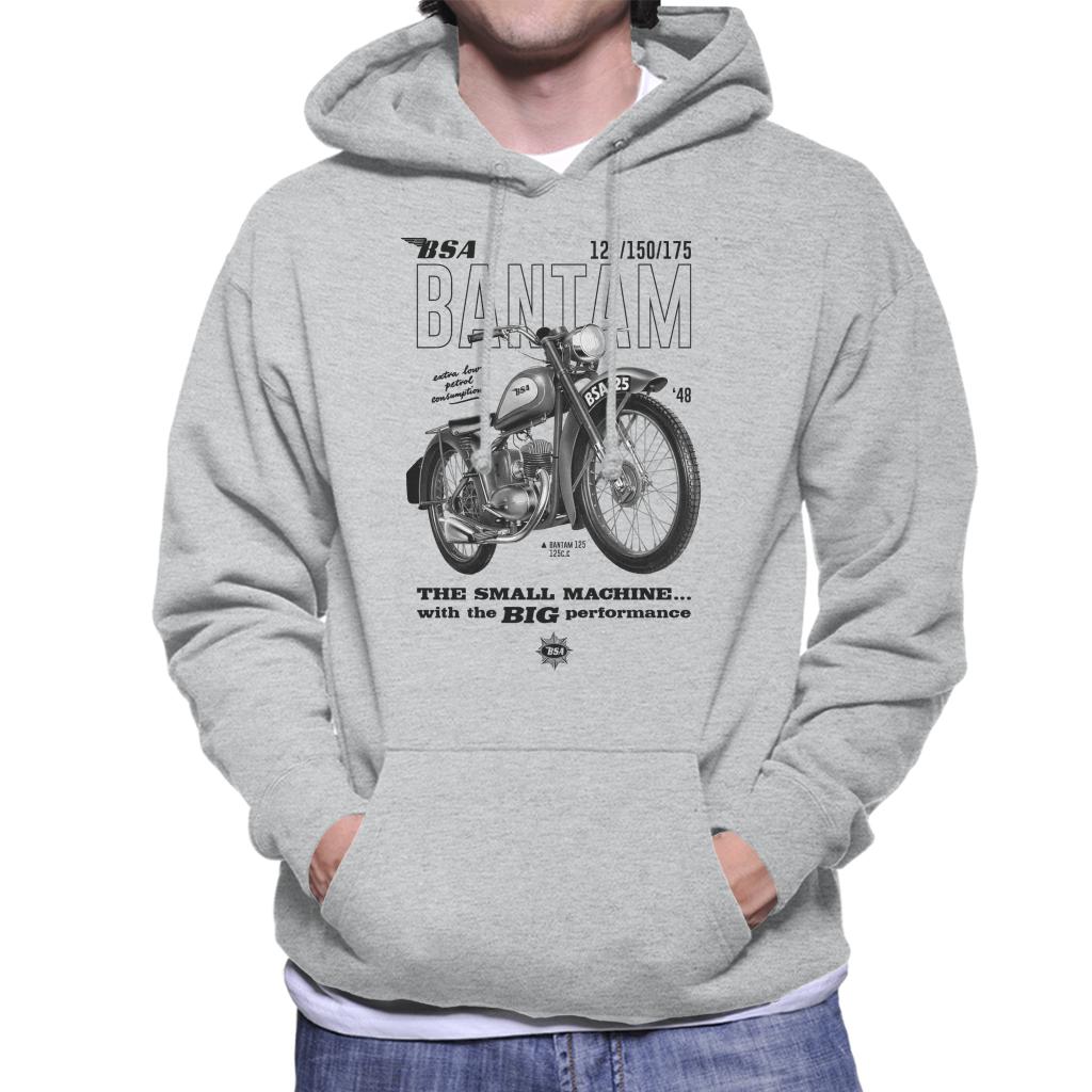 BSA Bantam Small Machine Big Performance Men's Hooded Sweatshirt-ALL + EVERY