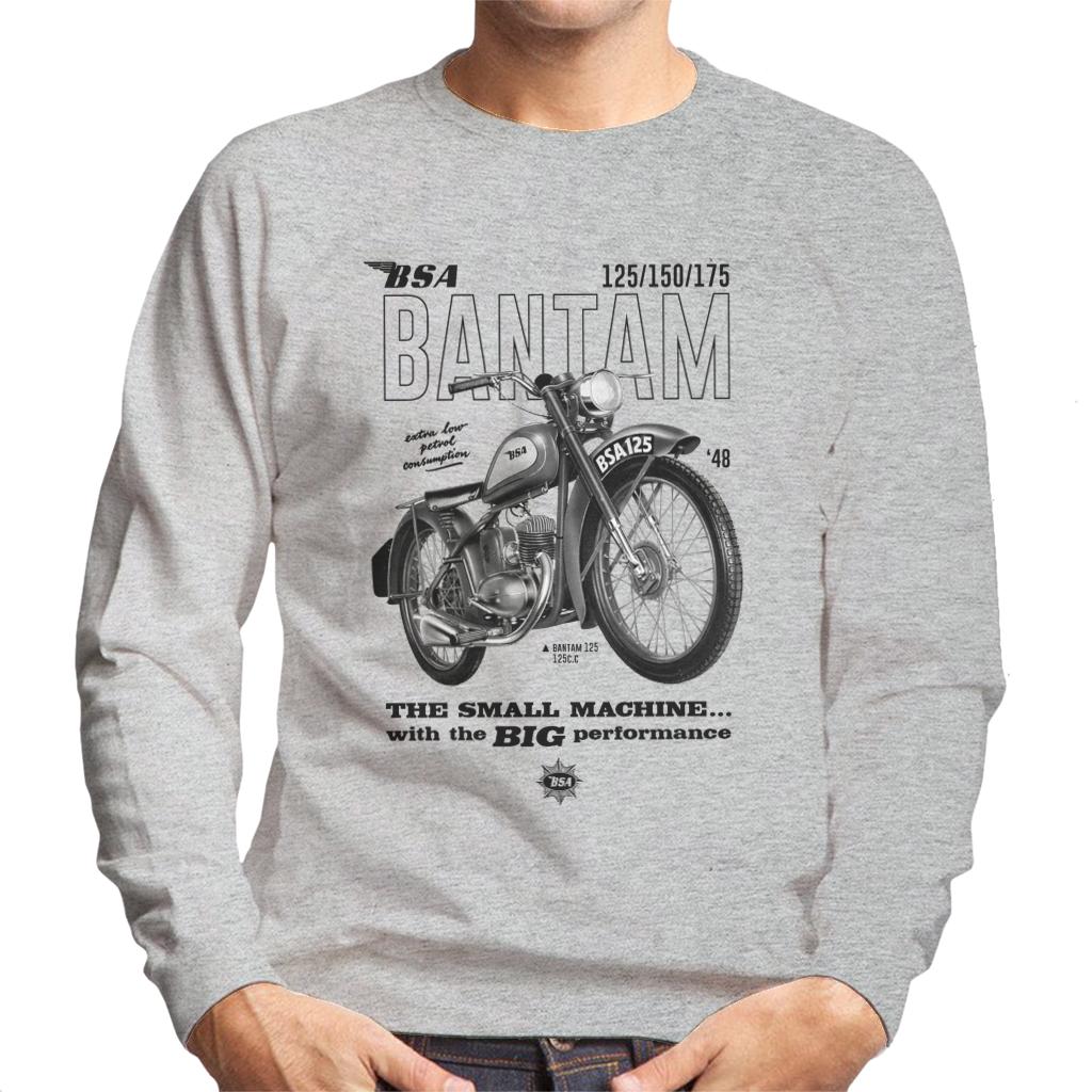 BSA Bantam Small Machine Big Performance Men's Sweatshirt-ALL + EVERY