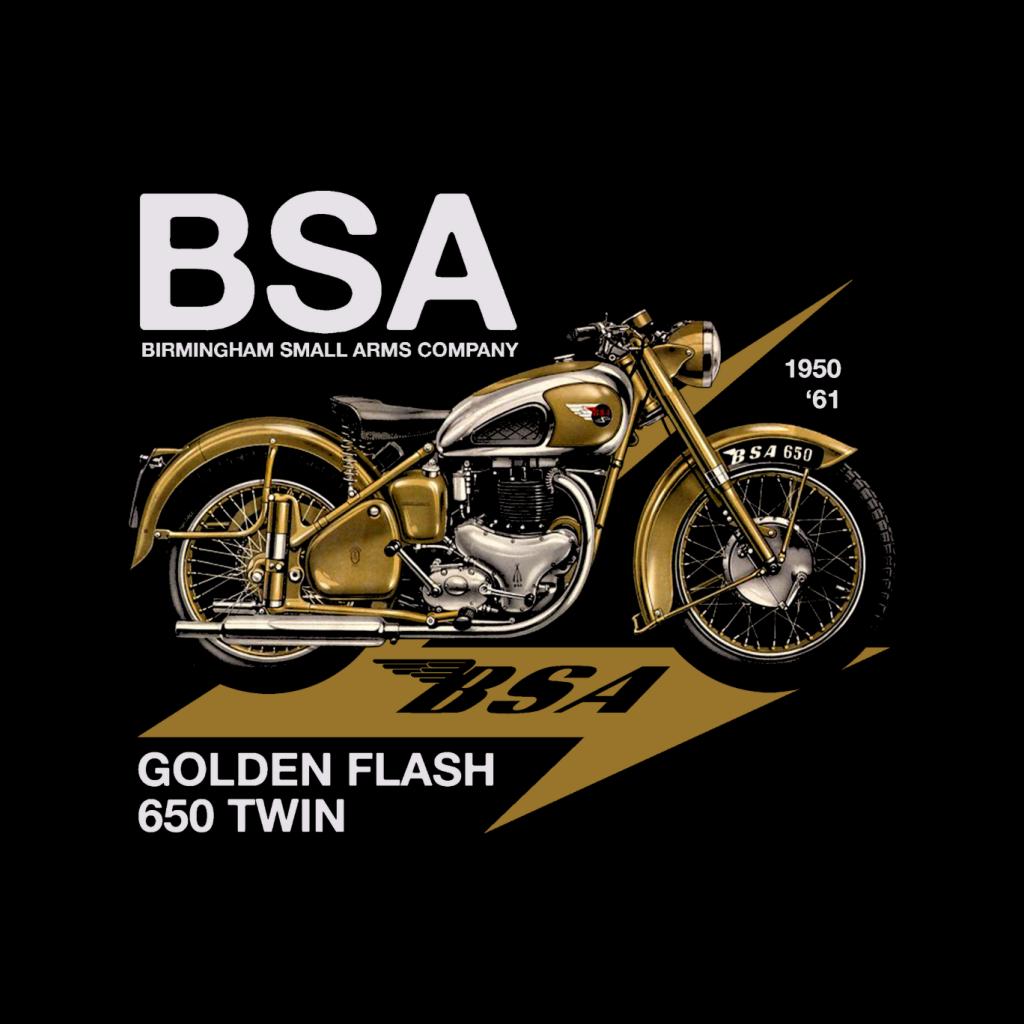 BSA Golden Flash 650 Twin Men's T-Shirt-ALL + EVERY