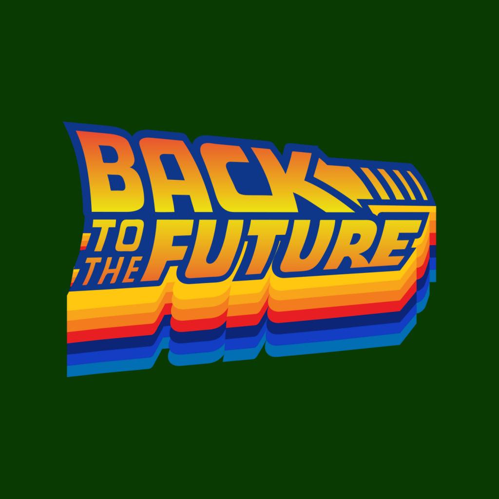 Back to the Future Gradient Logo Women's T-Shirt-ALL + EVERY