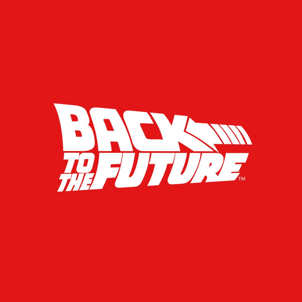 Back to the Future White Logo Women's T-Shirt-ALL + EVERY