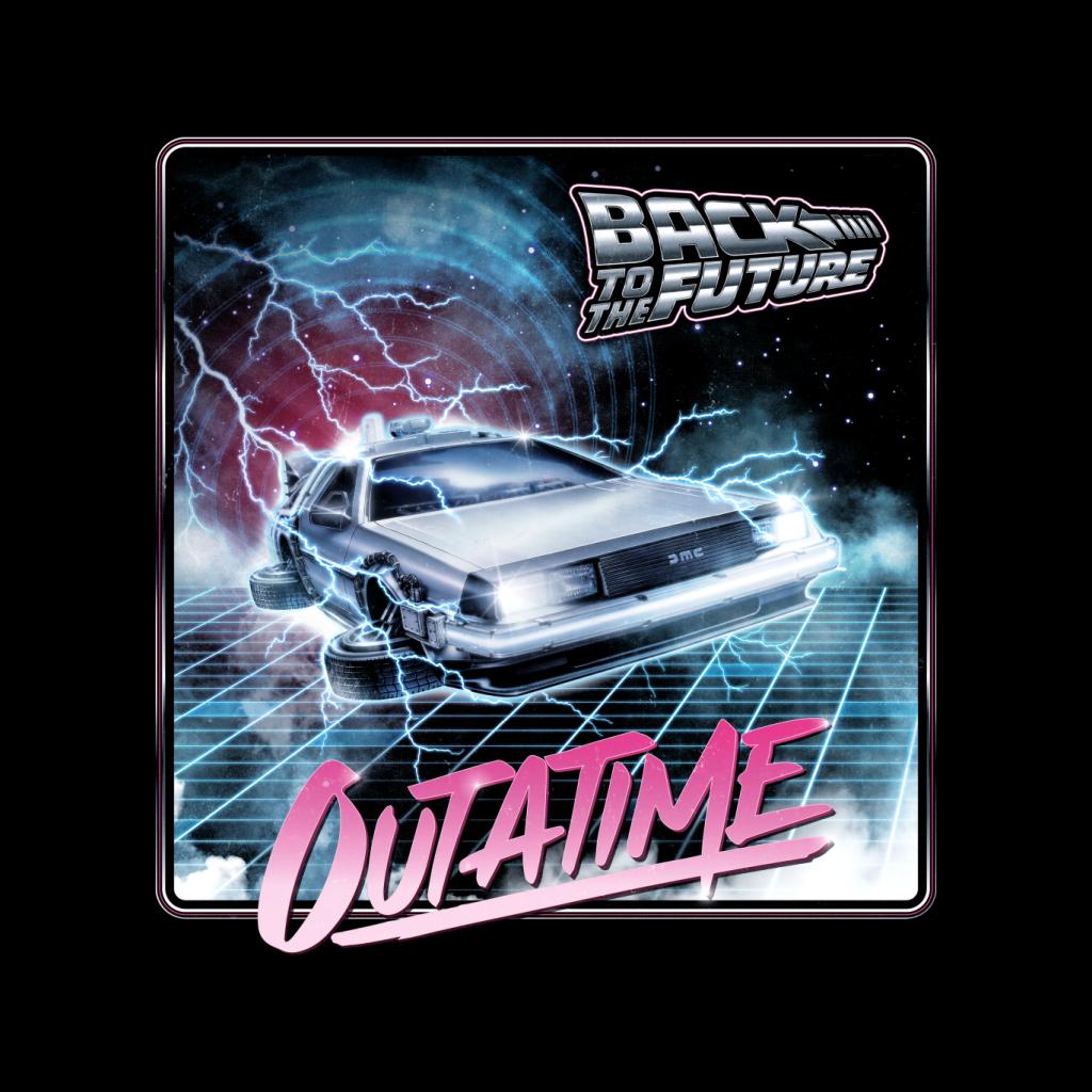 Back to the Future Delorean Lightning Outatime Women's Sweatshirt-ALL + EVERY