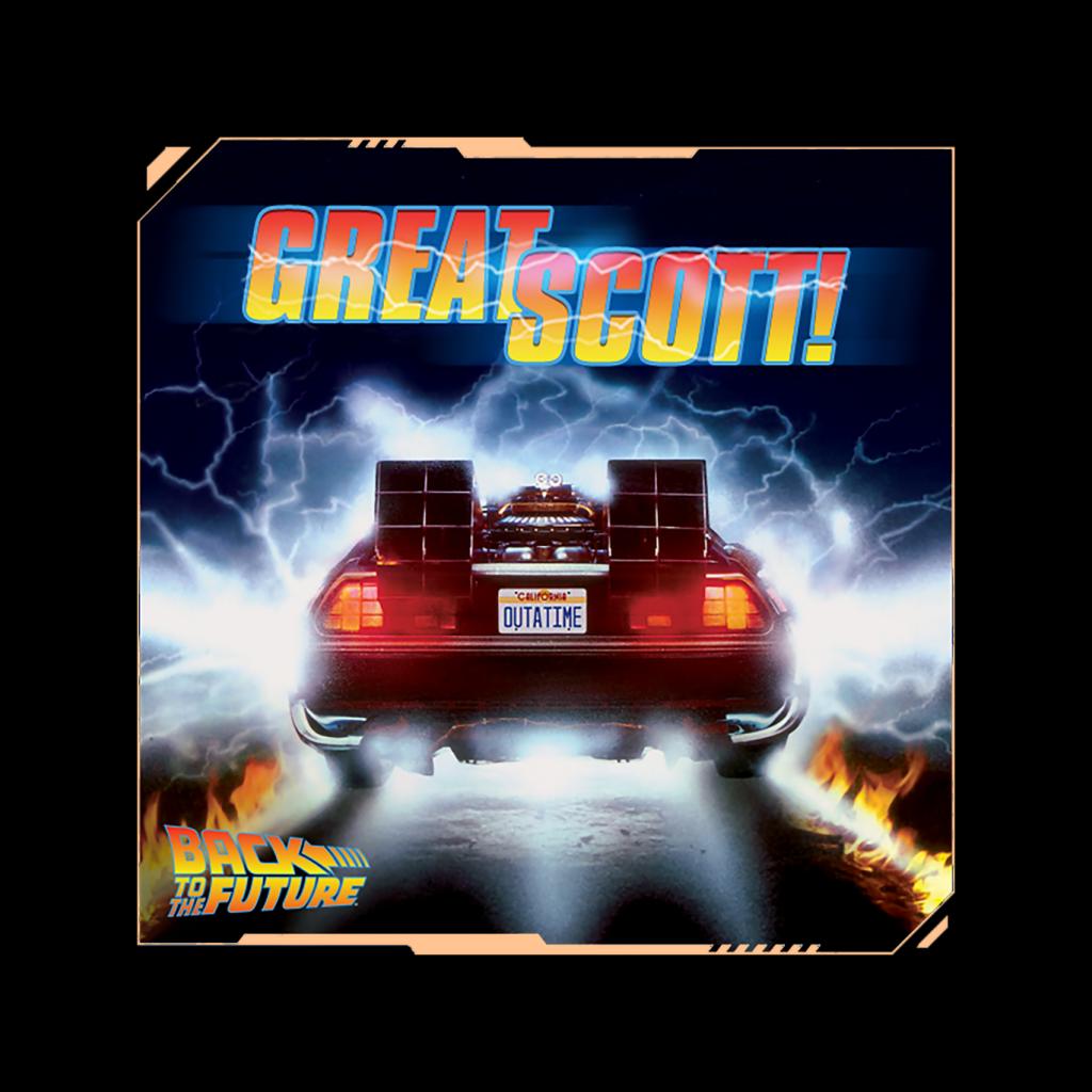 Back to the Future Delorean Great Scott Women's T-Shirt-ALL + EVERY