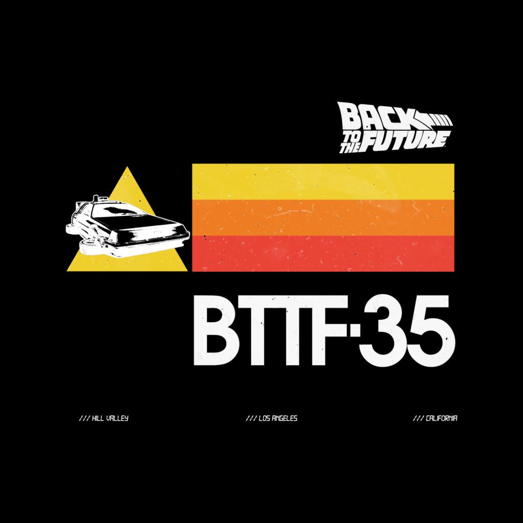 Back to the Future 35th Anniversary Stripes Men's T-Shirt-ALL + EVERY