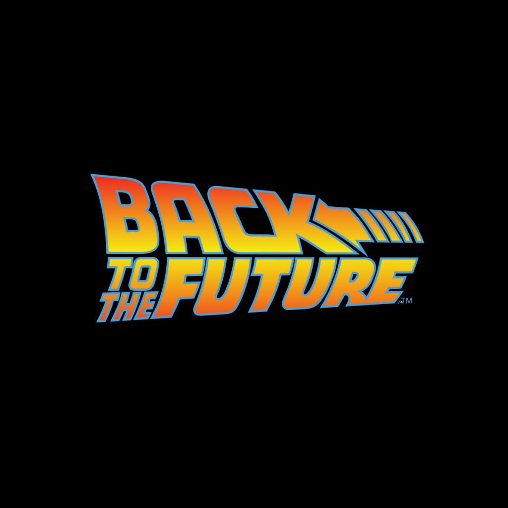 Back to the Future Classic Movie Logo Men's Sweatshirt-ALL + EVERY