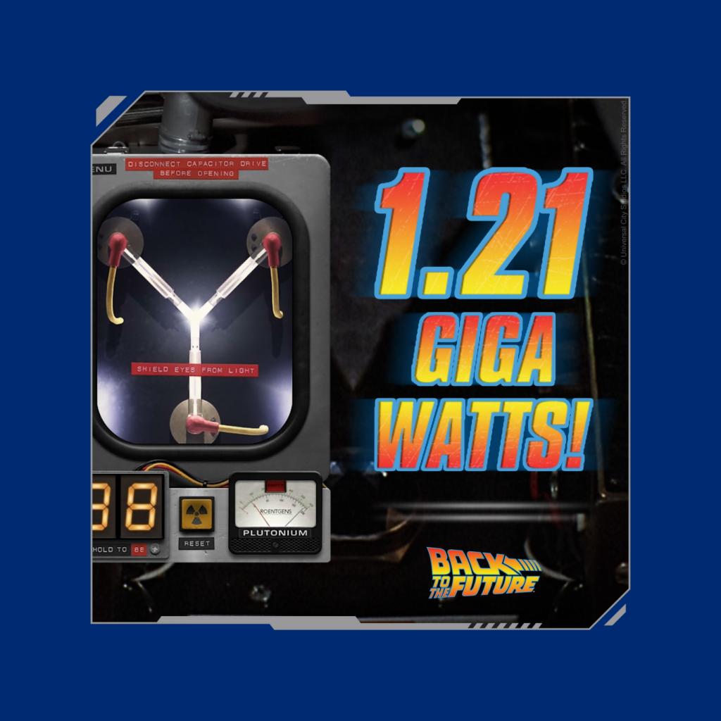 Back to the Future 121 Gigawatts Men's T-Shirt-ALL + EVERY