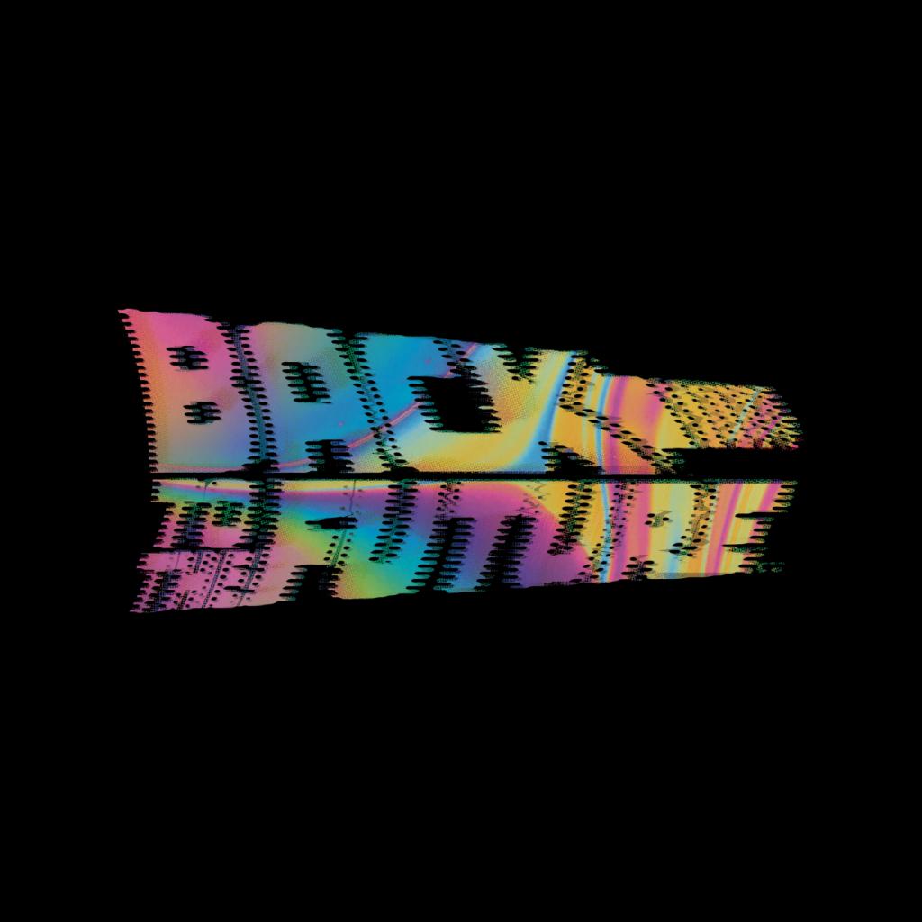 Back to the Future Logo Psychedelic Blur Women's Sweatshirt-ALL + EVERY