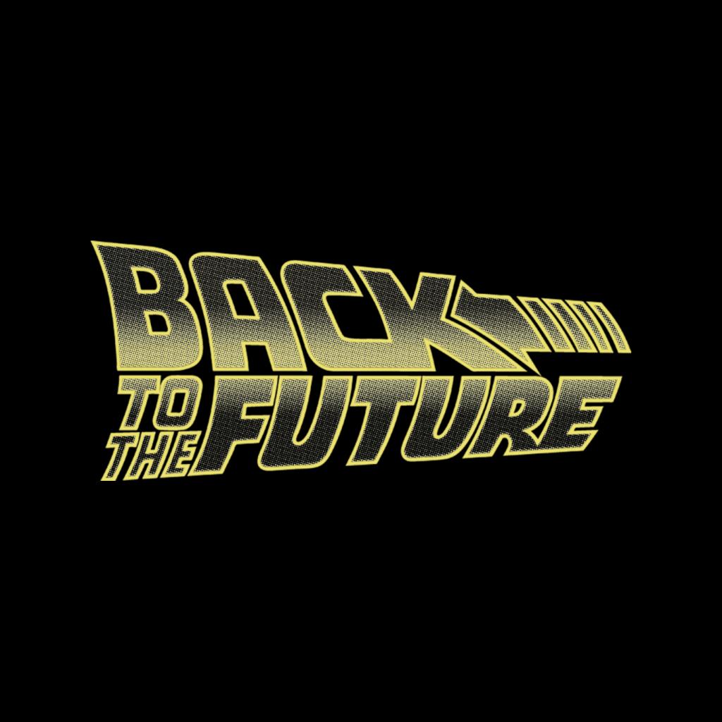 Back to the Future Gold Logo Women's Hooded Sweatshirt-ALL + EVERY