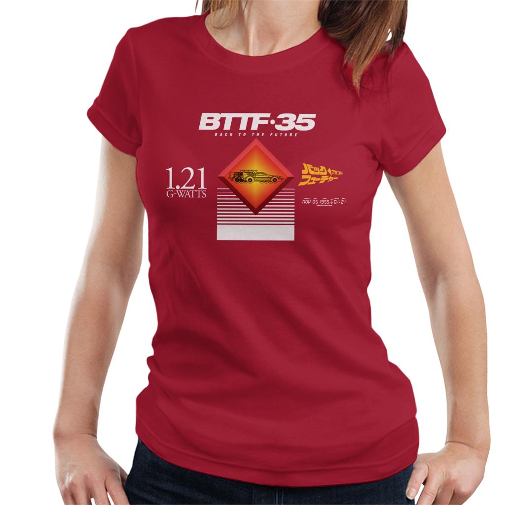 Back to the Future 35th Anniversary Nov 5 1955 Women's T-Shirt-ALL + EVERY