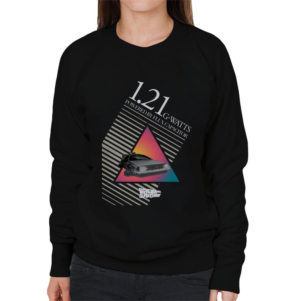 Back to the Future 121 G Watts Women's Sweatshirt-ALL + EVERY