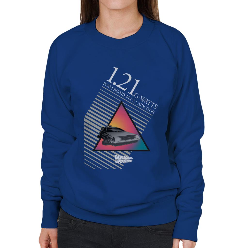 Back to the Future 121 G Watts Women's Sweatshirt-ALL + EVERY