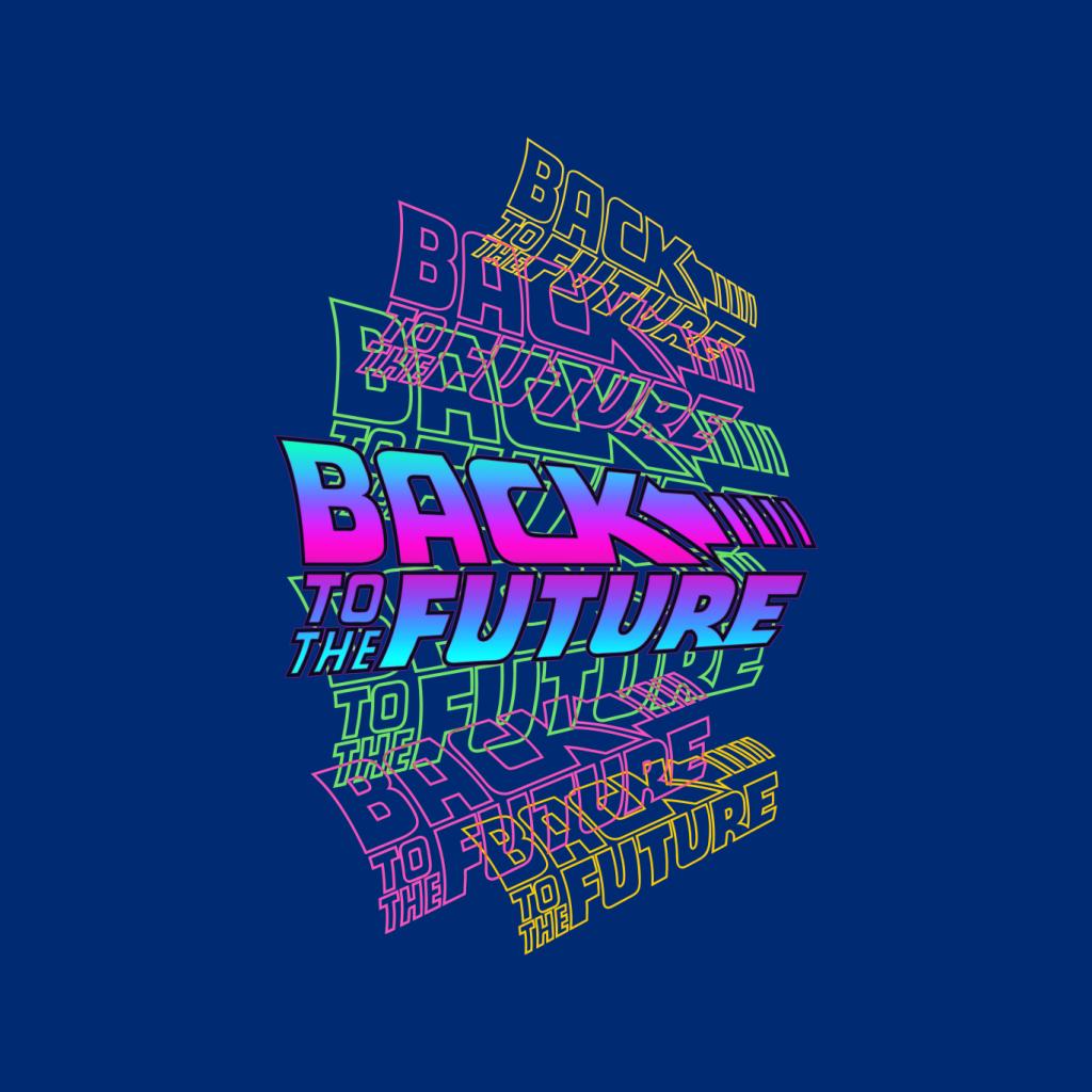 Back to the Future Logo Montage Women's T-Shirt-ALL + EVERY