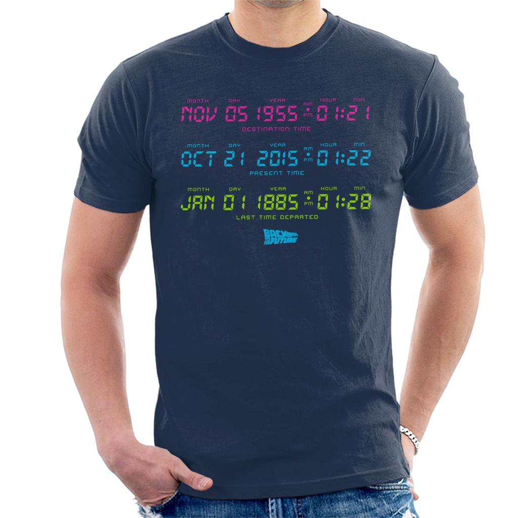 Back to the Future Jan 01 1885 Last Time Departed Men's T-Shirt-ALL + EVERY