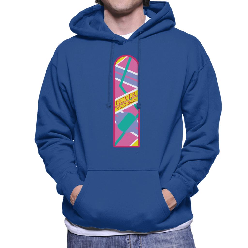 Back to the Future Hoverboard Classic Design Men's Hooded Sweatshirt-ALL + EVERY