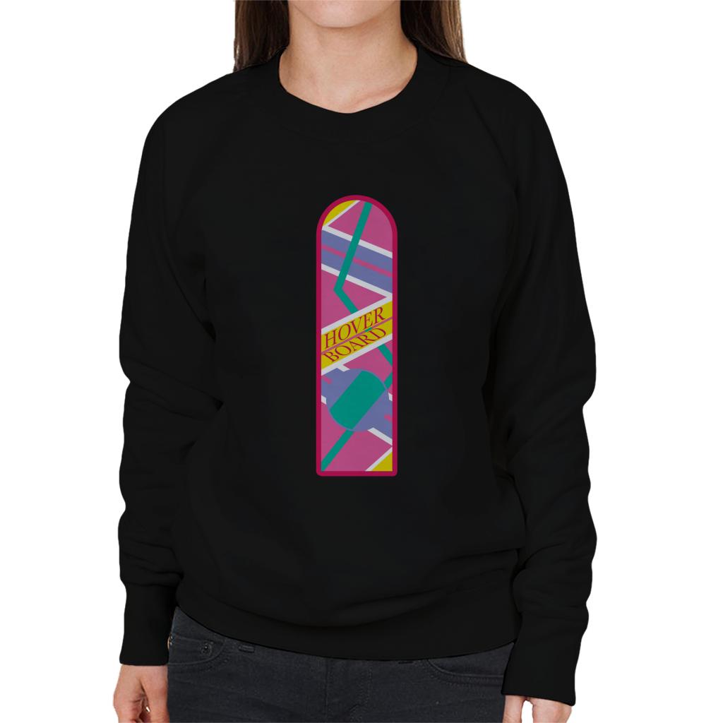 Back to the Future Hoverboard Classic Design Women's Sweatshirt-ALL + EVERY