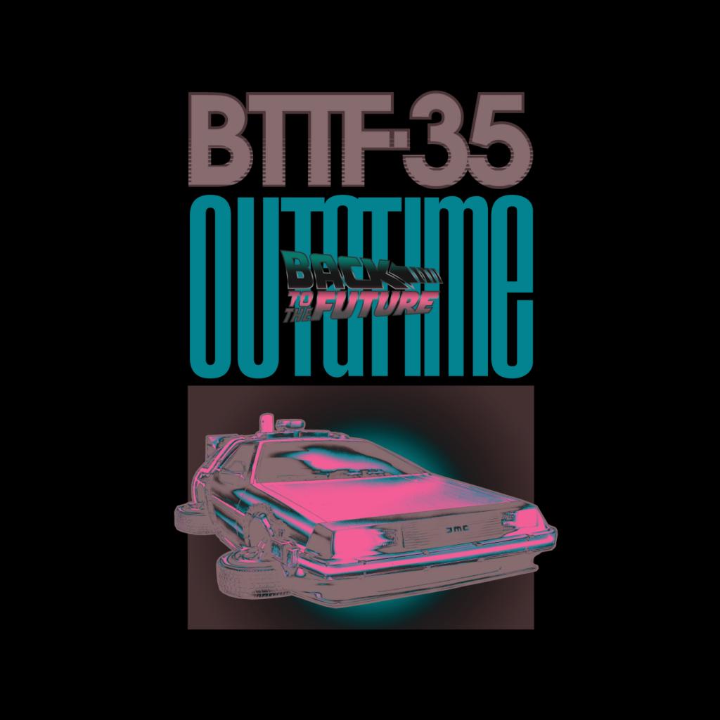 Back to the Future Delorean 35 Outatime Women's Sweatshirt-ALL + EVERY