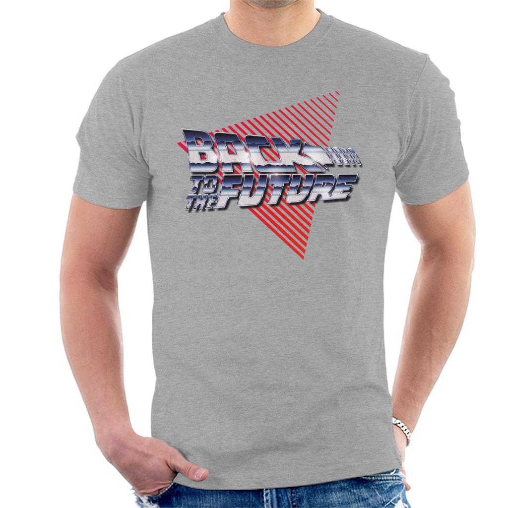 Back to the Future Red Strips Men's T-Shirt-ALL + EVERY