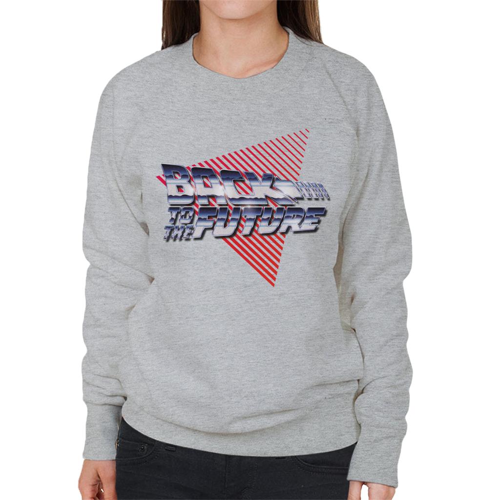 Back to the Future Red Strips Women's Sweatshirt-ALL + EVERY