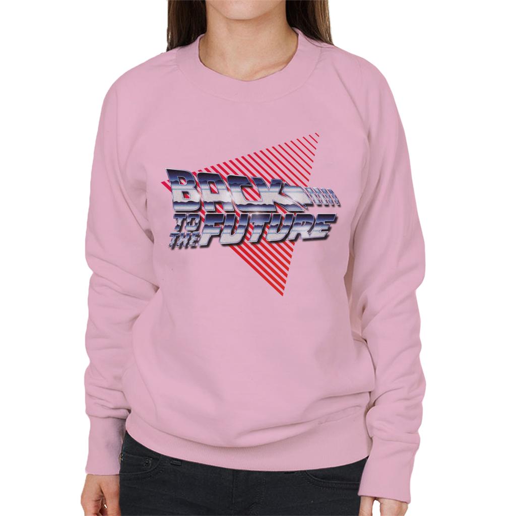 Back to the Future Red Strips Women's Sweatshirt-ALL + EVERY