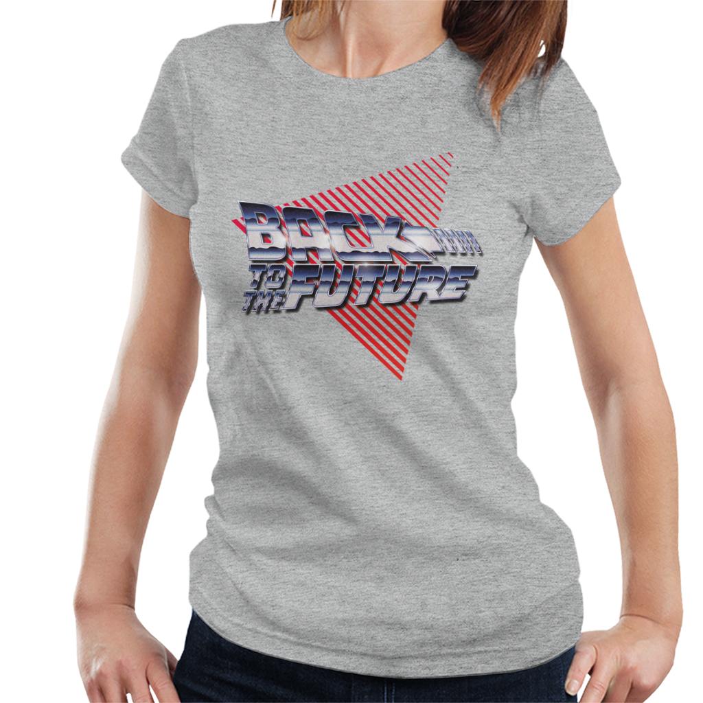 Back to the Future Red Strips Women's T-Shirt-ALL + EVERY