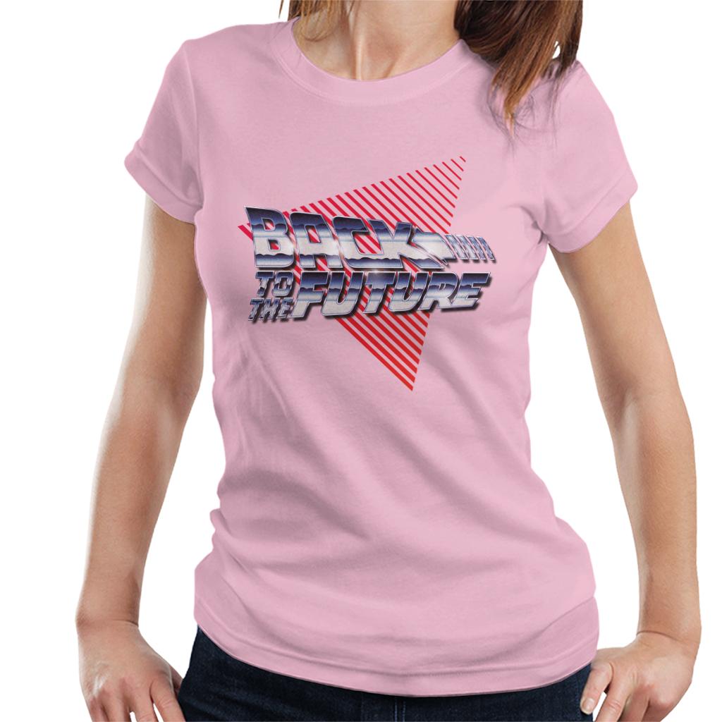 Back to the Future Red Strips Women's T-Shirt-ALL + EVERY