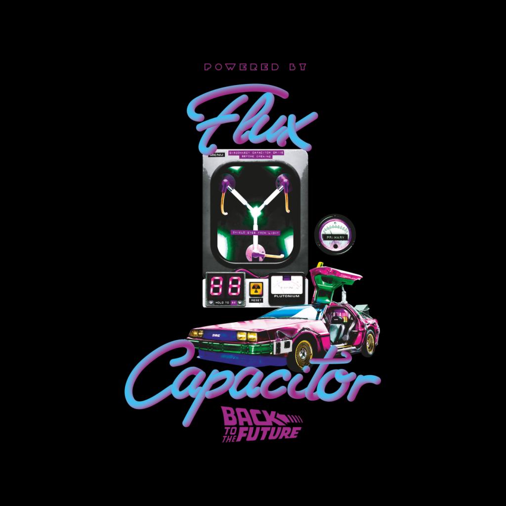 Back to the Future Flux Capacitor 3D Women's Hooded Sweatshirt-ALL + EVERY