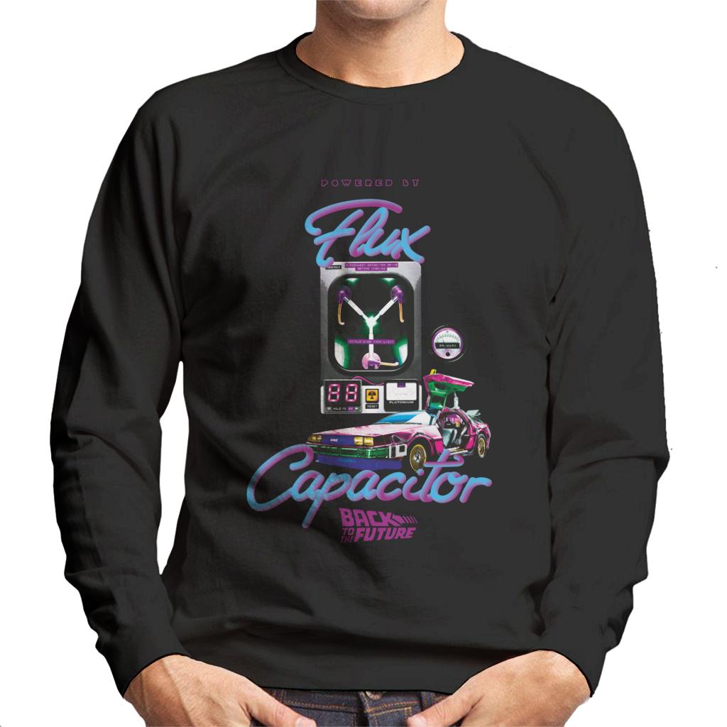 Back to the Future Flux Capacitor 3D Men's Sweatshirt-ALL + EVERY