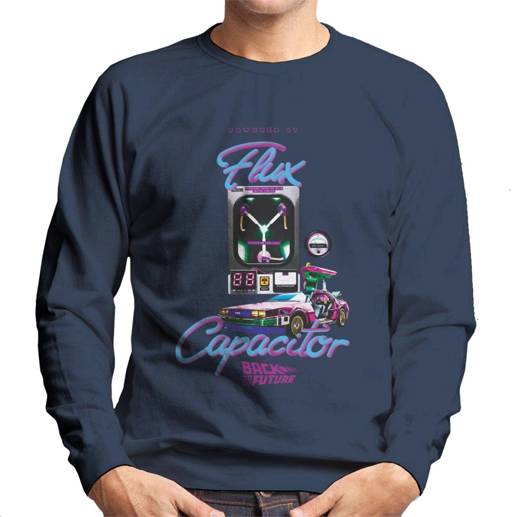 Back to the Future Flux Capacitor 3D Men's Sweatshirt-ALL + EVERY