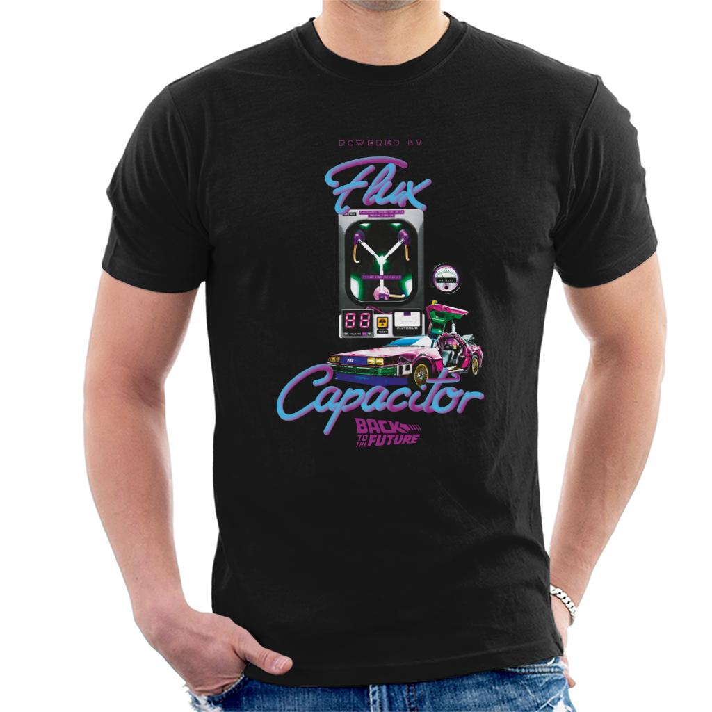 Back to the Future Flux Capacitor 3D Men's T-Shirt-ALL + EVERY