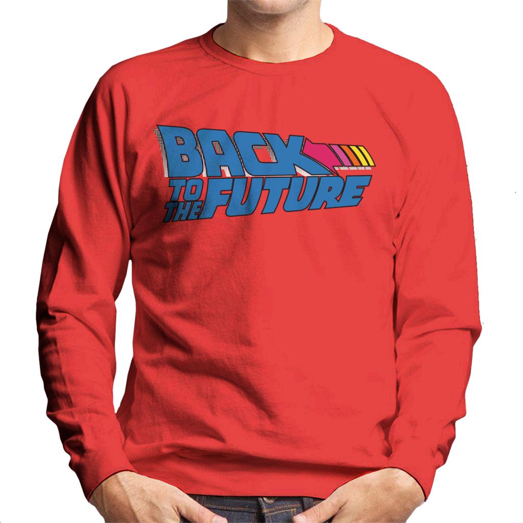 Back to the Future Stripped Arrow Men's Sweatshirt-ALL + EVERY
