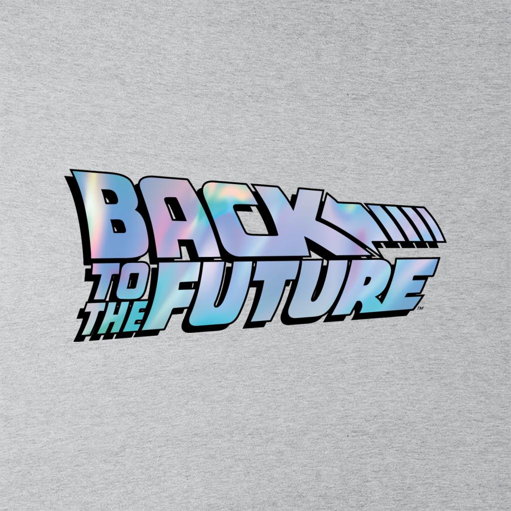 Back to the Future Pink Gradient Logo Women's Hooded Sweatshirt-ALL + EVERY