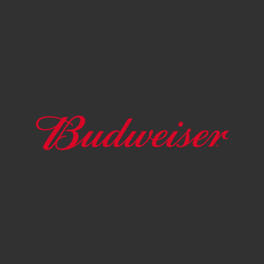 Budweiser Red Logo Men's T-Shirt-ALL + EVERY