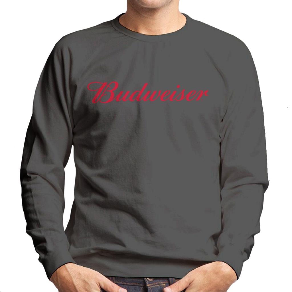 Budweiser Red Logo Men's Sweatshirt-ALL + EVERY