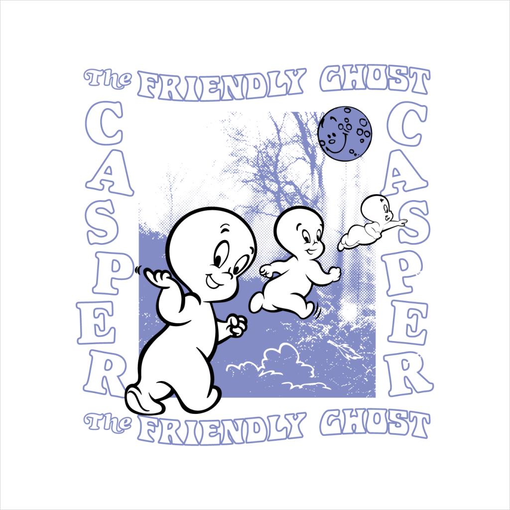 Casper The Friendly Ghost Forest Moon Men's T-Shirt-ALL + EVERY