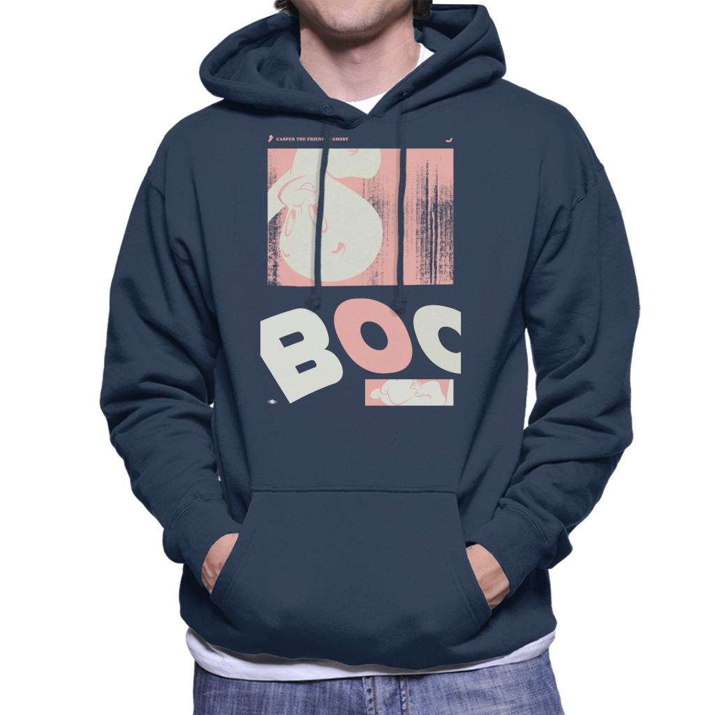 Casper The Friendly Ghost Boo Face Men's Hooded Sweatshirt-ALL + EVERY