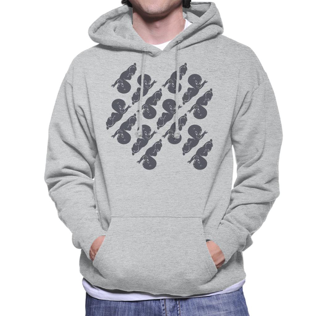 Casper The Friendly Ghost Flying Pattern Men's Hooded Sweatshirt-ALL + EVERY