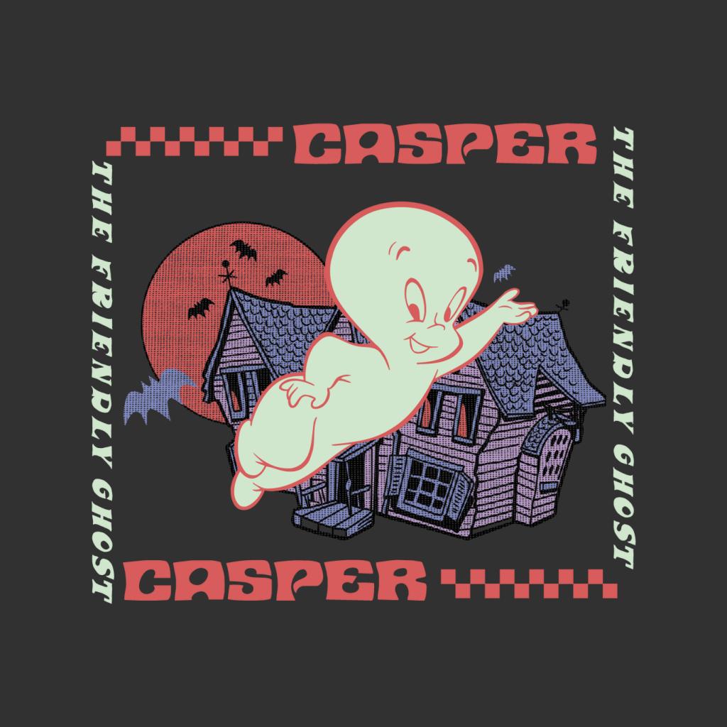 Casper The Friendly Ghost Check Square Men's T-Shirt-ALL + EVERY