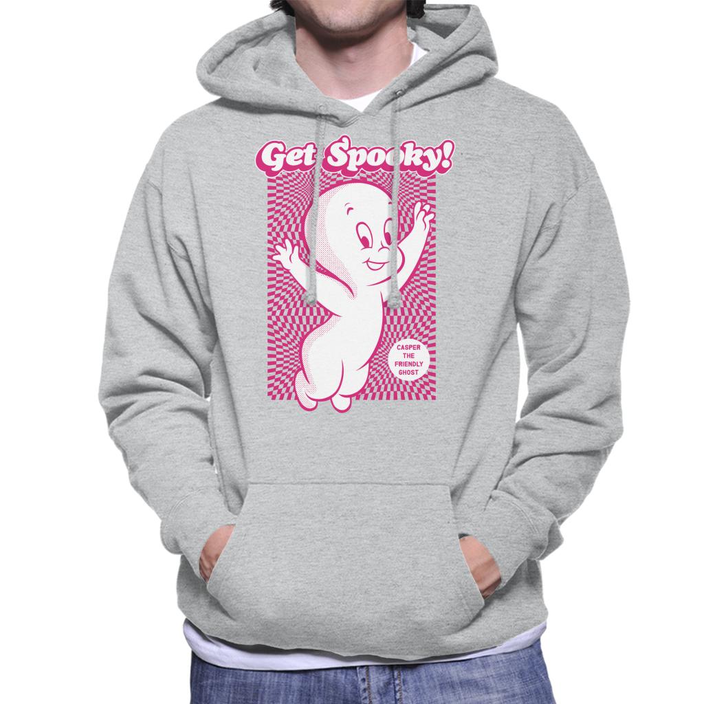 Casper The Friendly Ghost Get Spooky Men's Hooded Sweatshirt-ALL + EVERY