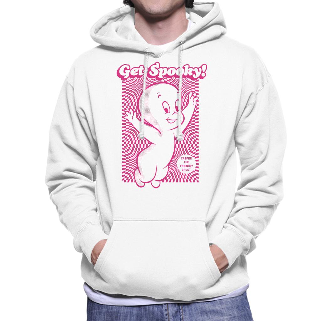 Casper The Friendly Ghost Get Spooky Men's Hooded Sweatshirt-ALL + EVERY