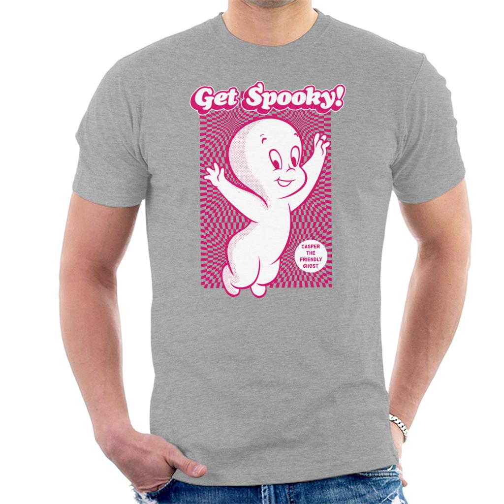 Casper The Friendly Ghost Get Spooky Men's T-Shirt-ALL + EVERY